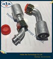 #6 #8 #10 #12Al joint with Al jacket Auto A/C Headlock fitting Female O-Ring 1