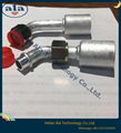 #6 #8 #10 #12Al joint with Al jacket Auto A/C Headlock fitting Female O-Ring 2