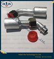 #6 #8 #10 #12Al joint with Al jacket Auto A/C Headlock fitting Female O-Ring 4