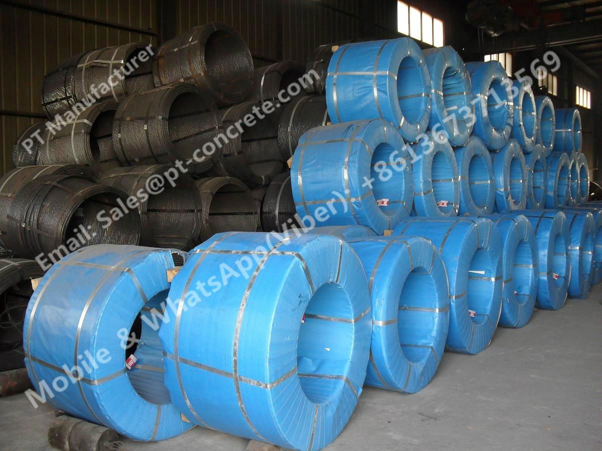 CNM Prestressed Cable Wire for Post Tensioning 5