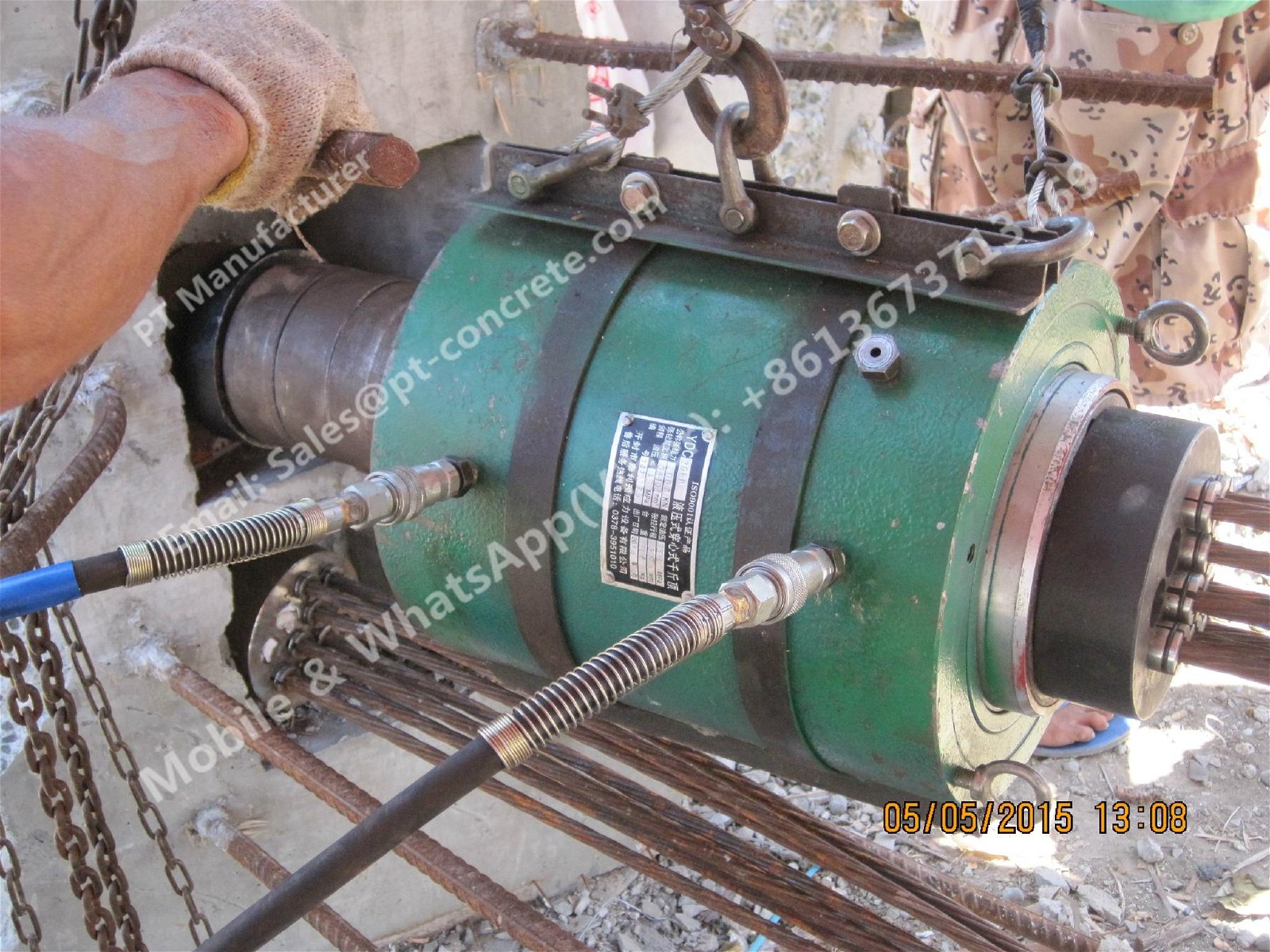 CNM YBZ Series Electric Oil Pump For Post Tensioning 5