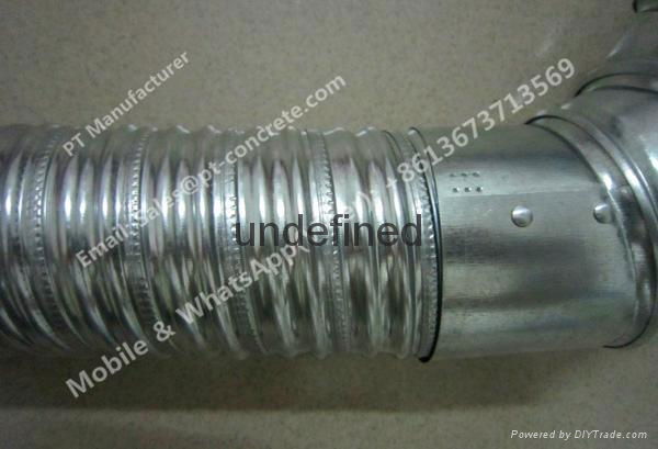 CNM Galvanized Ducts For Post Tensioning 2