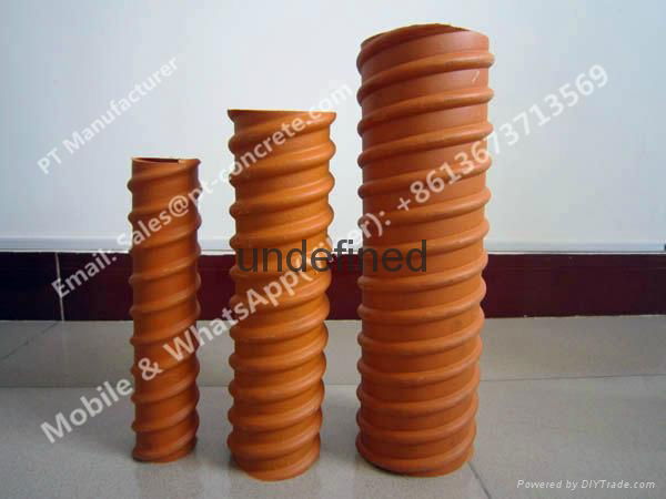 CNM HDPE Ducts For Post Tensioning Concrete 2