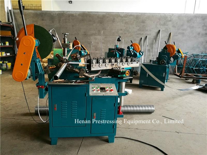 Post Tensioning Corrugated Ducts Forming Machine