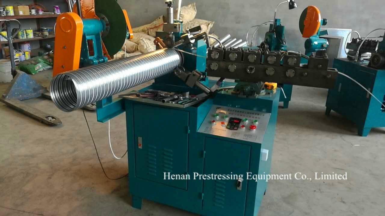 Post Tensioning Corrugated Ducts Forming Machine 2