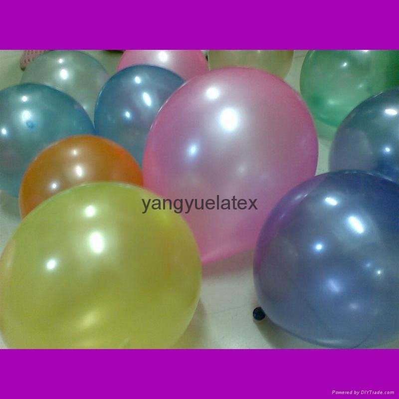 10inch Metallic Color Printed Ballons 2