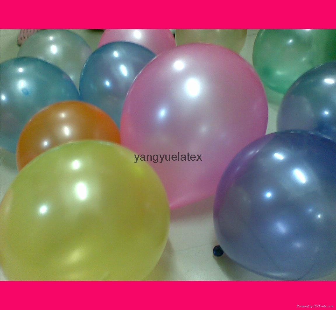 10inch Metallic Color Printed Ballons 5