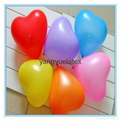 Red Heart Latex Balloons for Wedding
