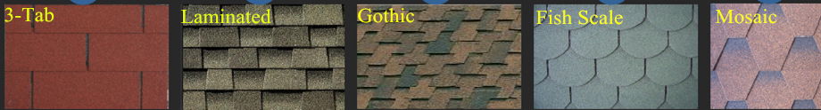Asphalt Fiberglass Roofing Tiles 2
