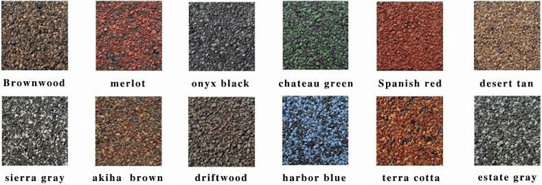 Asphalt Fiberglass Roofing Tiles 3