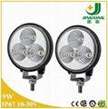 9-32V led work lamp 9W cree led work