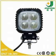 Hot item 40w high power cree led work light for 4X4 Offroad