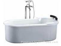 Modern Design Acrylic Free Standing Bathtub (TC023T)