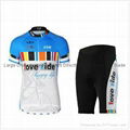 Cheap cycling jersey set, custom cycling jerseys wholesale, summer cycling cloth 4