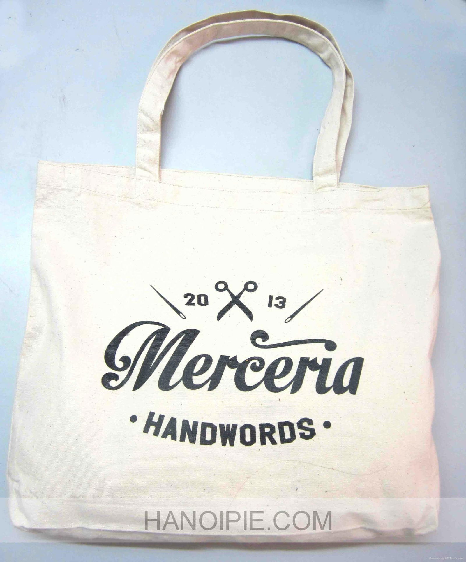 Custom printed canvas cotton shopping bags wholesale 4