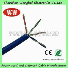 High Quality 23AWG UTP CCA Cat5e Cables for networking