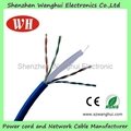 Factory direct sales 23awg cu utp cat6 network cable with competitive price