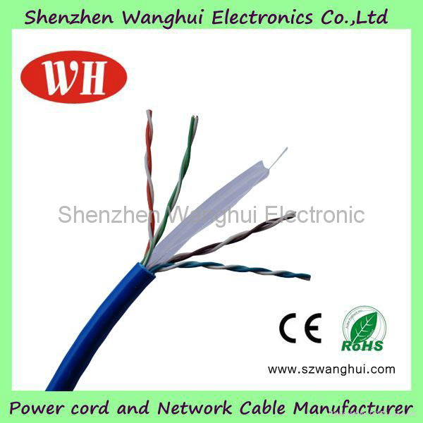 Good price made in China 23awg utp cca cat6 lan cable 3