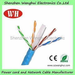 CCA, Copper 23awg utp cat6 ethernet cable