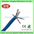 CCA, Copper 23awg utp cat6 ethernet cable 3