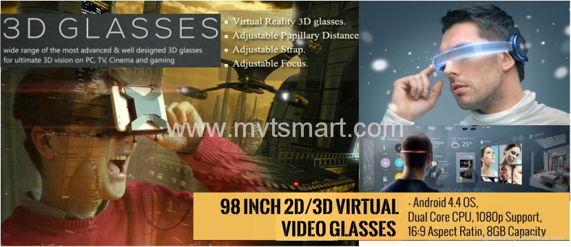 ANDROID Virtual Reality Video Glasses
