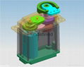 Small modulus mute plastic gear and reducer design and manufacturing plant 3