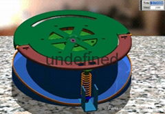 Design of Small Modulus Large Gear Ratio Mute Gear Reducer