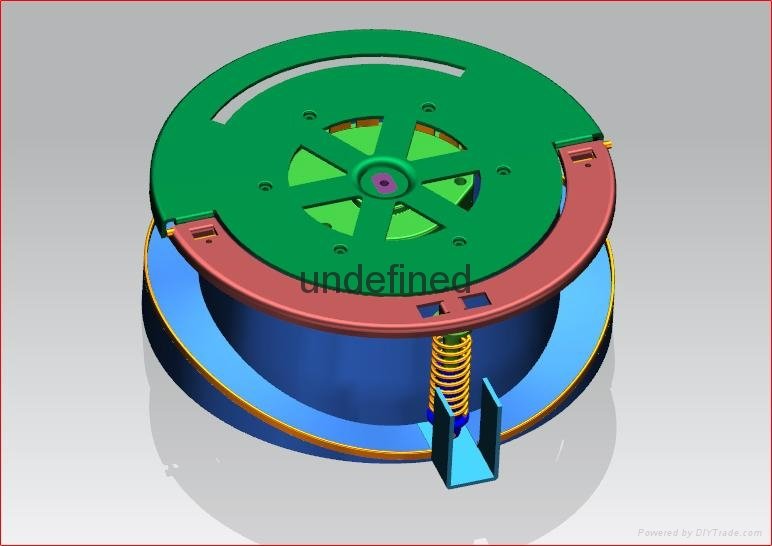 Design of Small Modulus Large Gear Ratio Mute Gear Reducer 3