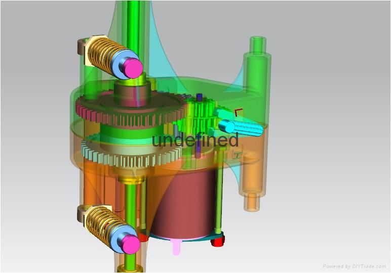 Design and manufacture of custom mute gear reducer 3