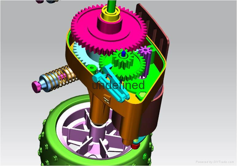 Design and manufacture of custom mute gear reducer 5