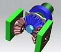 Coaxial positive and negative mechanism noiseless design and manufacture 4