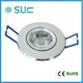 2015 New 3W LED Down Light for Balcony