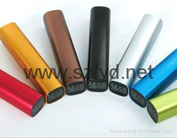 Portable mobile power bank 2600mAh for promotion Mini powerbank 2600mah power ba