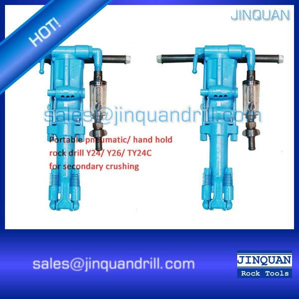 Jinquan Y6 Y19A Y20 Y24 Y26 YT27 YT28 YT29A Pneumatic Rock Drill Jack Hammer 4