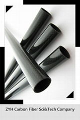 3K Twill Glossy Carbon Fiber Tube