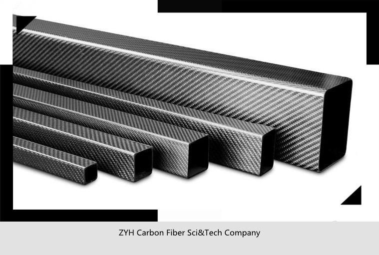 3K Twill Glossy Carbon Fiber Tube 25*23*1000mm 2