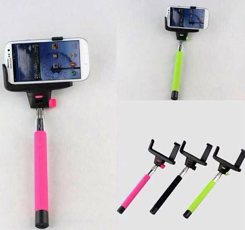 Bluetooth Monopod Selfie Stick Self Remote Shutter Button for iPhone 6, 6 Plus 5 3