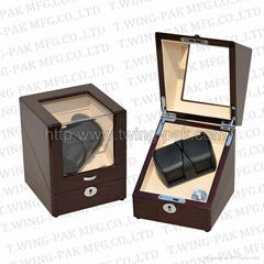 Luxury Japanese motor wooden watch winder