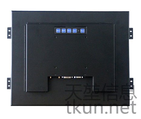 direct 15-inch industrial touch LCD display embedded installation 2
