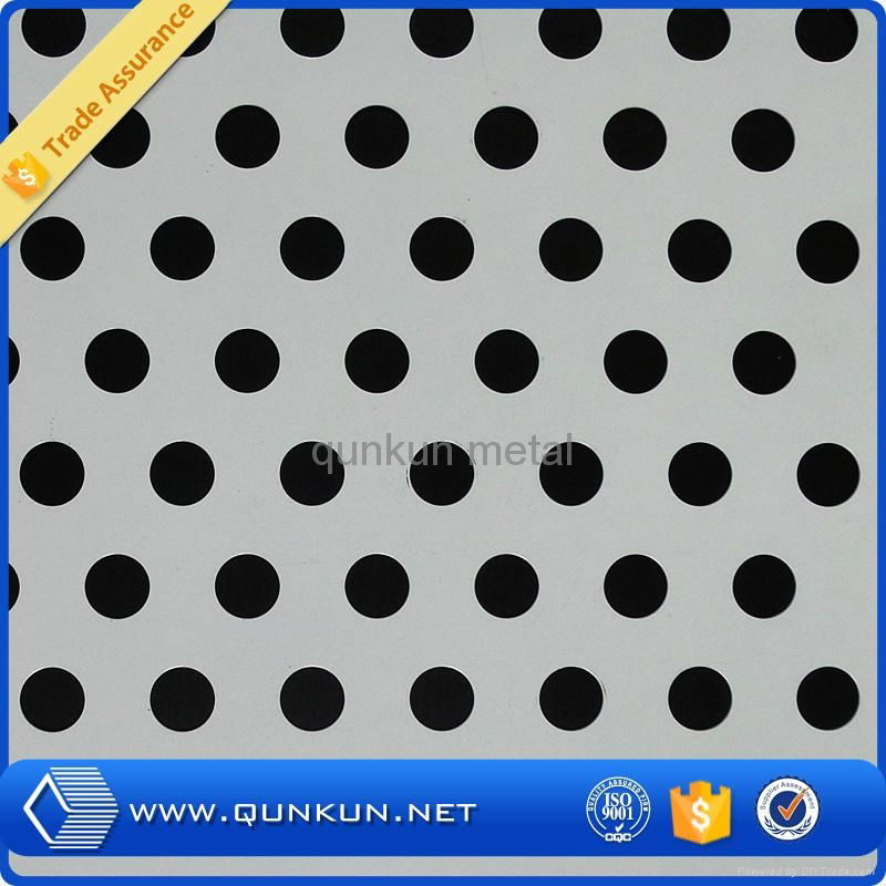 perforated metal panel