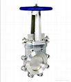 l   ed / flanged Steel Knife Gate Valve 2