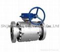 API Forged Steel Trunnion Ball Valve