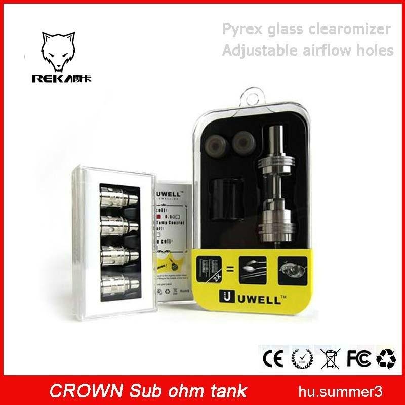 New products Uwell Crown TC Atomizer 4ml Top Refilling Sub Ohm Tank Huge Vapor 0 3