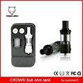 New products Uwell Crown TC Atomizer 4ml Top Refilling Sub Ohm Tank Huge Vapor 0 5