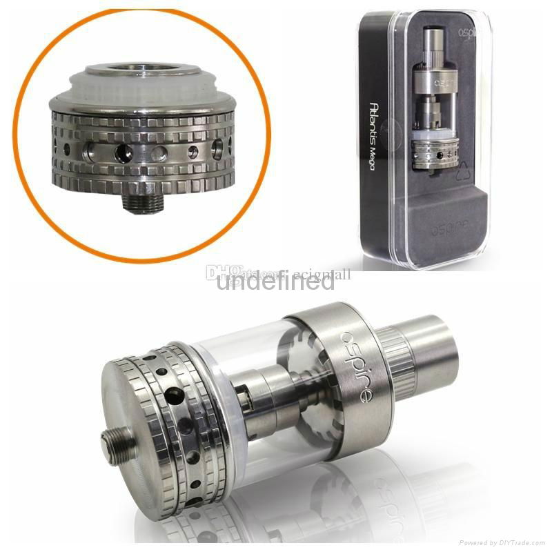 Good Selling Aspire atlantis Mega atomizer 510 thread Sub ohm Aspire Vaporizer a 4