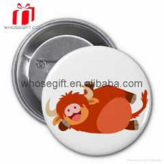 Promotion Gift Round Tin Button Badge