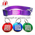 New Design Red Aluminum Pet Qr Code Id