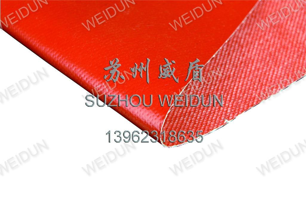 silicon coated fiberglass cloth/fire blanket 5