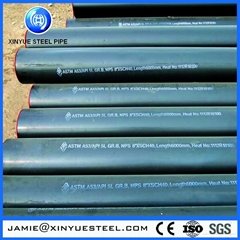 Straight seam welded steel pipe for many
