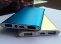 Power bank with aluminium alloy housing and  two output ports 4